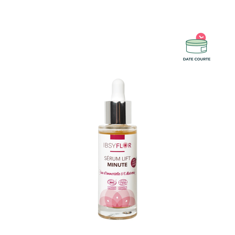 Sérum Lift Minute Soin Visage IBSYFLOR 30 ml - DDM Décembre 2015